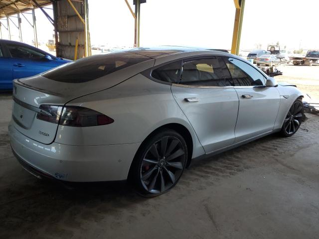Хэтчбеки TESLA MODEL S 2015 Серебристый