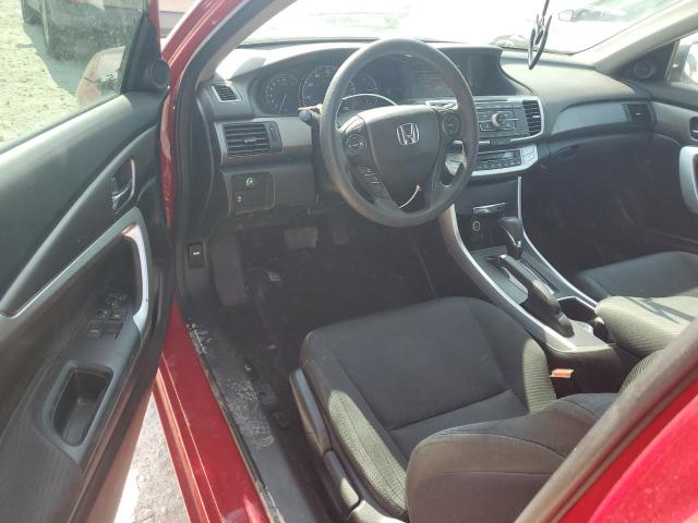  HONDA ACCORD 2014 Czerwony