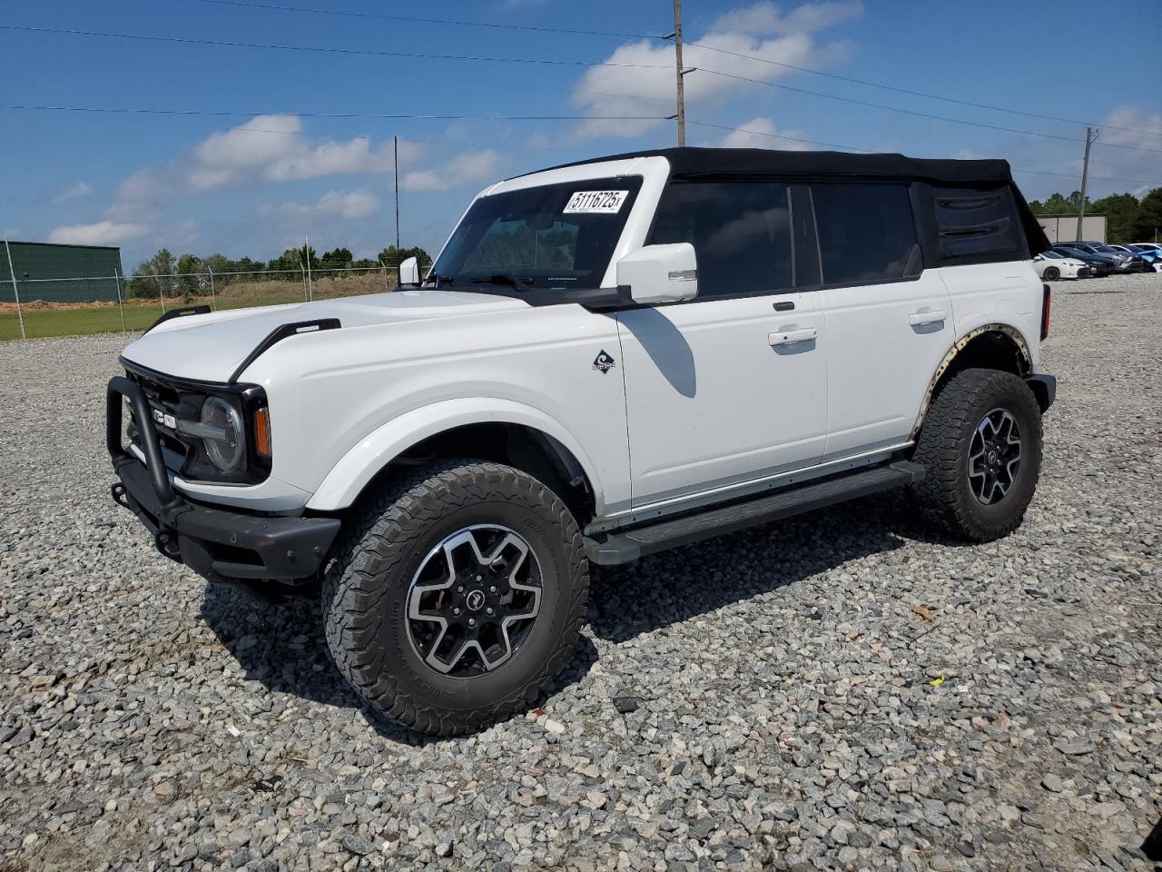 2021 Ford Bronco Base იყიდება Tifton-ში, GA - Rear End