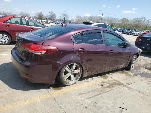 KIA FORTE 2018 Bordowy