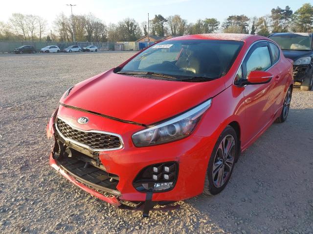 2016 KIA PRO CEED G for sale at Copart WOLVERHAMPTON
