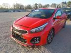 2016 KIA PRO CEED G for sale at Copart WOLVERHAMPTON