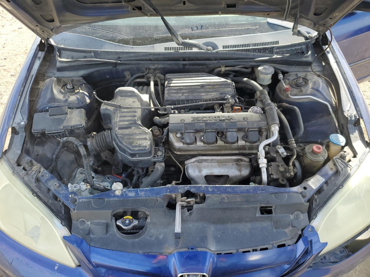 2004 Honda Civic Dx Vp VIN: 2HGES16374H580857 Lot: 52996255