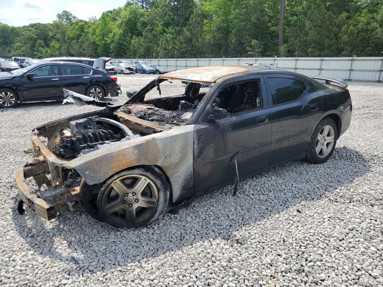 2008 Dodge Charger R/T zu verkaufen in Ellenwood, GA - Burn