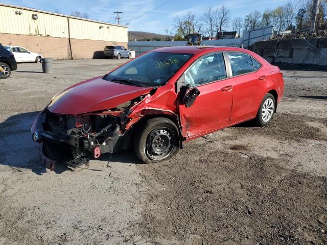  TOYOTA COROLLA 2019 Красный