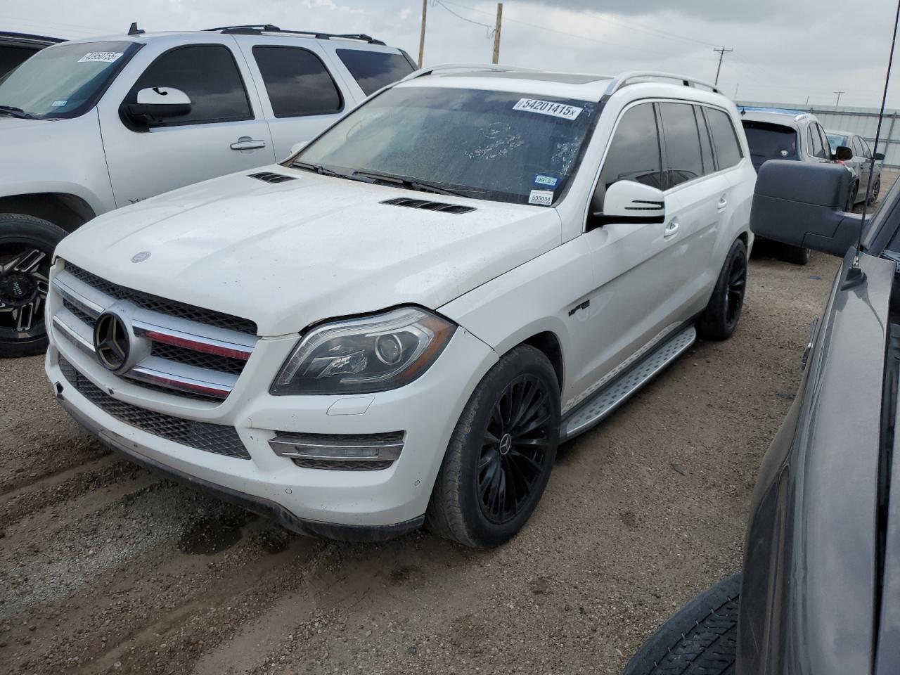2014 Mercedes-Benz Gl 450 4Matic იყიდება Amarillo-ში, TX - Undercarriage
