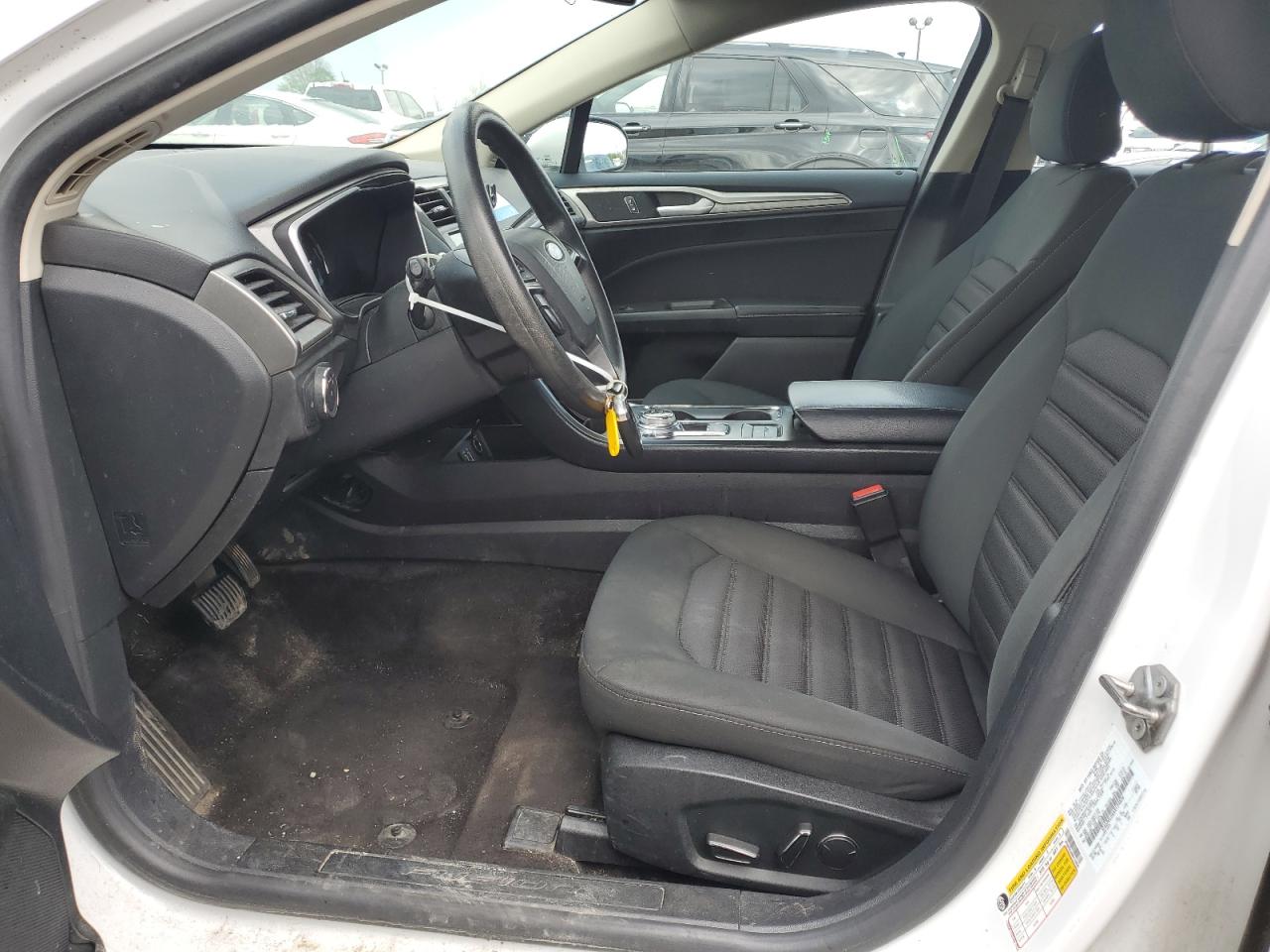 2019 Ford Fusion Se VIN: 3FA6P0LU6KR124836 Lot: 54030045