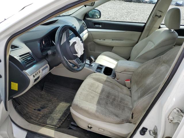 Sedans SUBARU LEGACY 2012 White