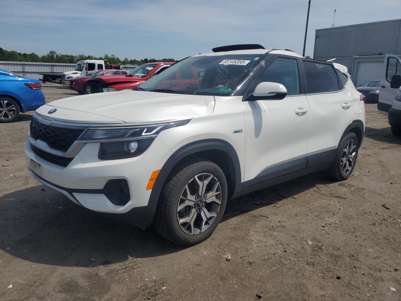 2021 Kia Seltos Ex for Sale in Fredericksburg, VA - Top/Roof