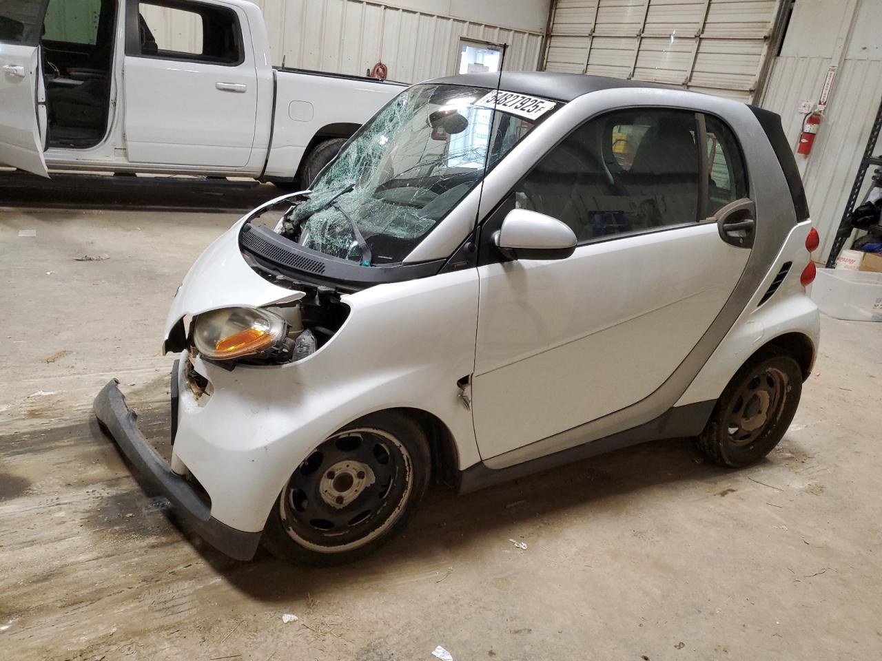 2010 Smart Fortwo Pure продається в Abilene, TX - Front End