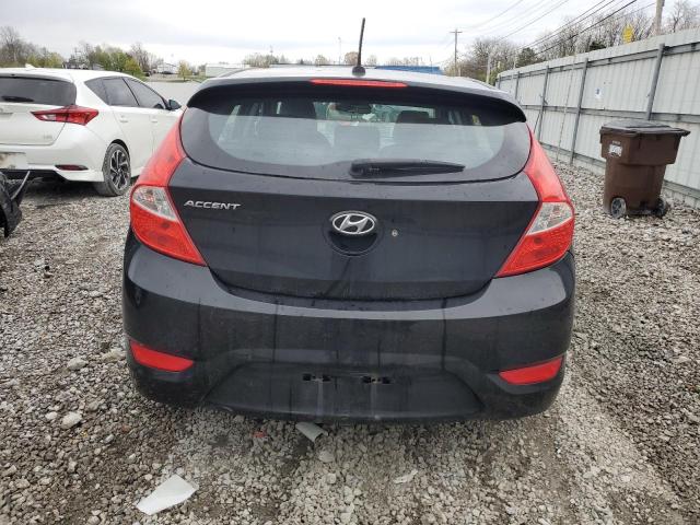  HYUNDAI ACCENT 2014 Чорний