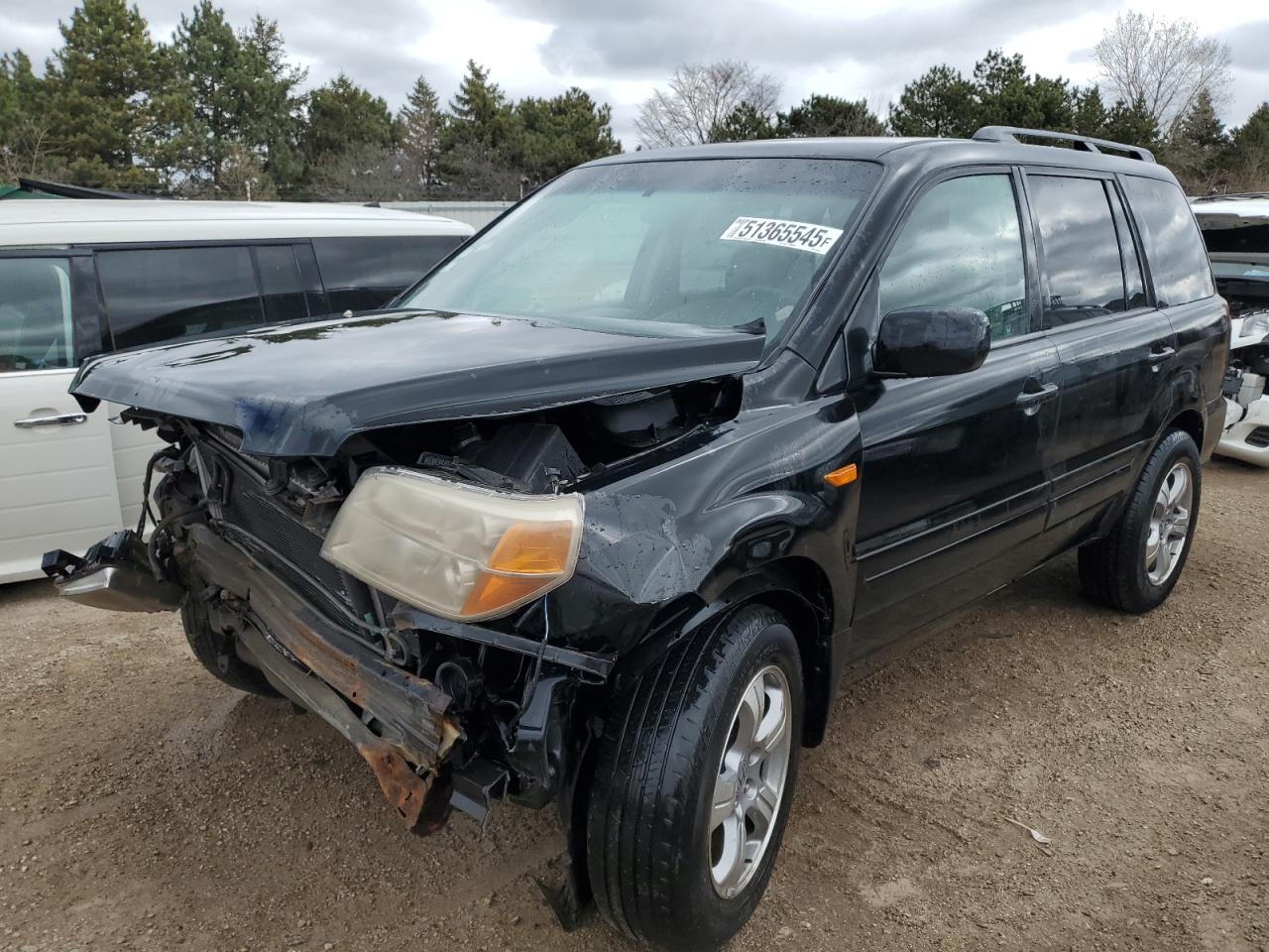 2008 Honda Pilot Exl იყიდება Elgin-ში, IL - Front End