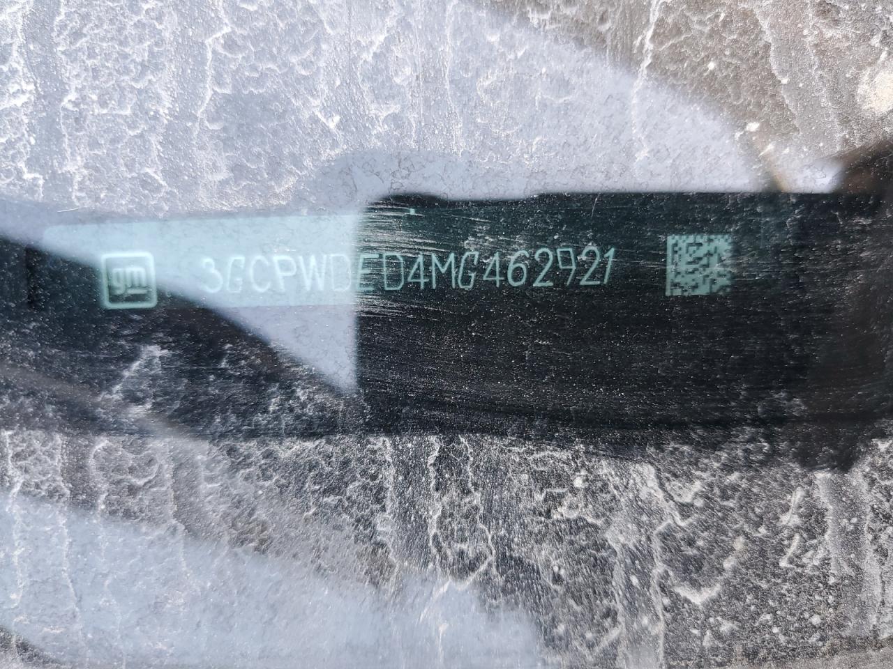 2021 Chevrolet Silverado C1500 Rst VIN: 3GCPWDED4MG462921 Lot: 54206875
