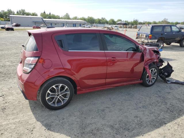  CHEVROLET SONIC 2019 Бургунди