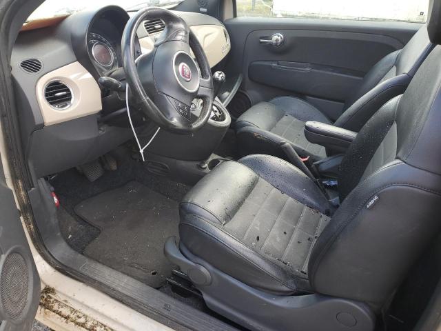  FIAT 500 2012 tan