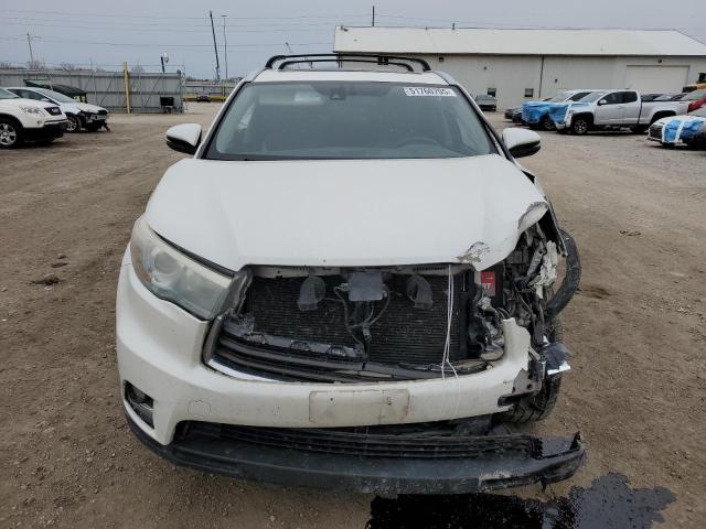  TOYOTA HIGHLANDER 2014 Biały