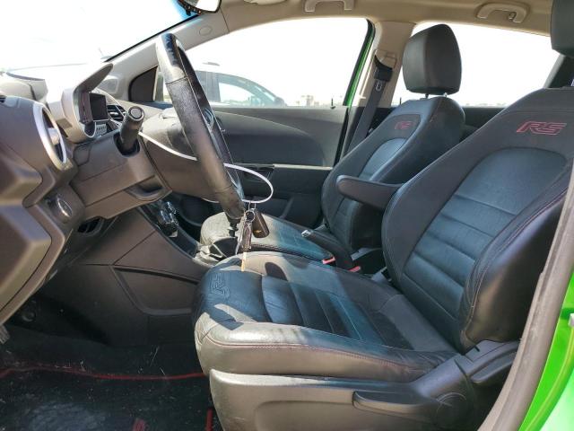  CHEVROLET SONIC 2015 Zielony