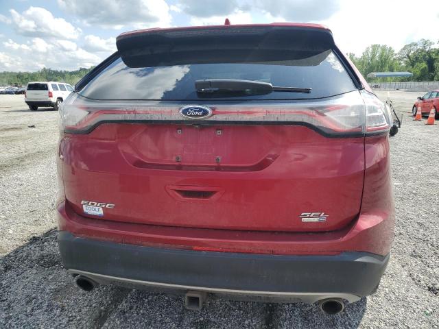  FORD EDGE 2018 Czerwony