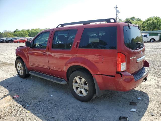  NISSAN PATHFINDER 2012 Red