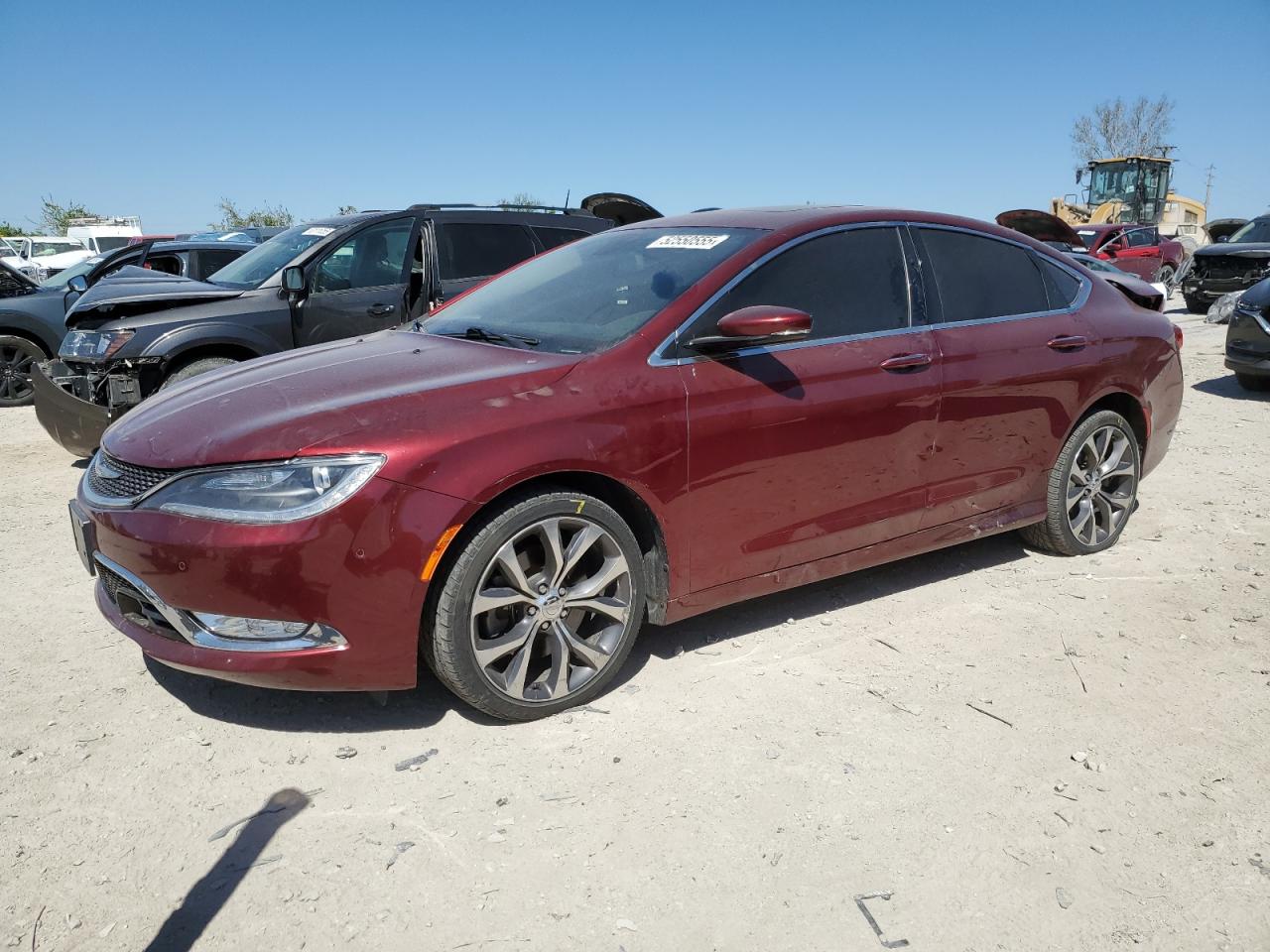 2015 Chrysler 200 C на продаже в Kansas City, KS - Rear End