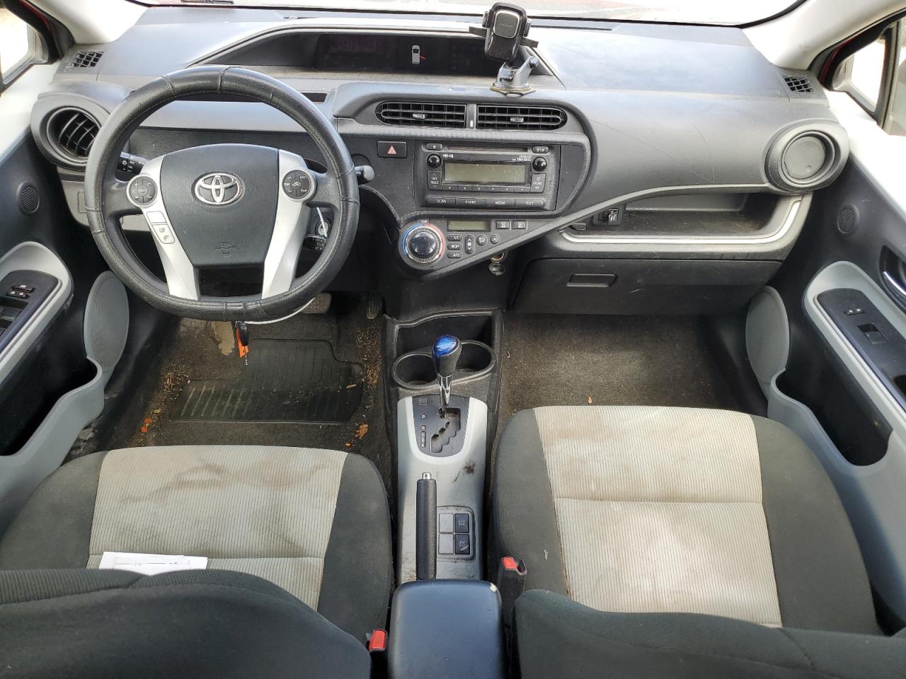 2014 Toyota Prius C VIN: JTDKDTB37E1079089 Lot: 54937285