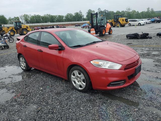 Sedans DODGE DART 2013 Red