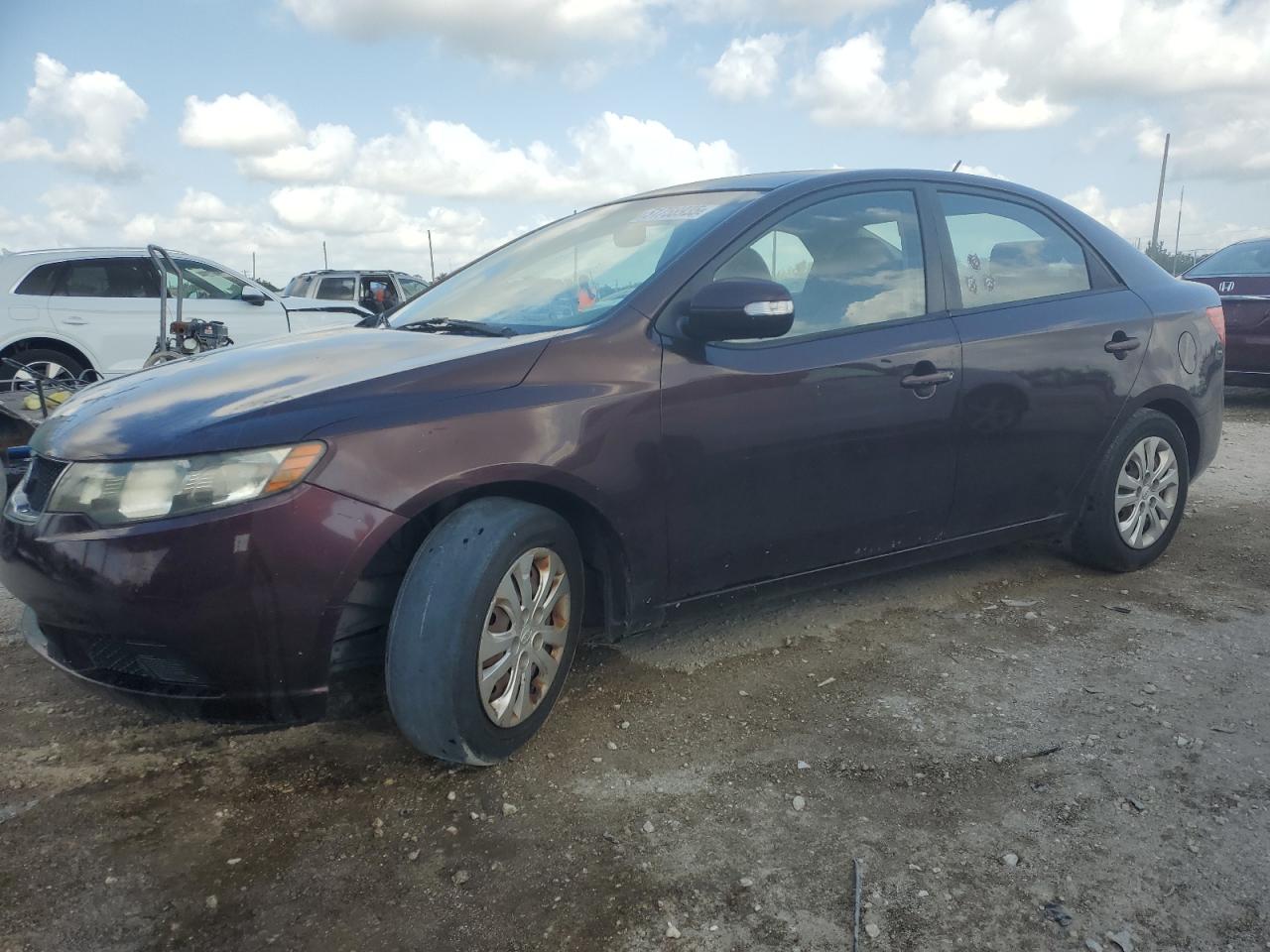 2010 Kia Forte Ex продається в West Palm Beach, FL - Front End