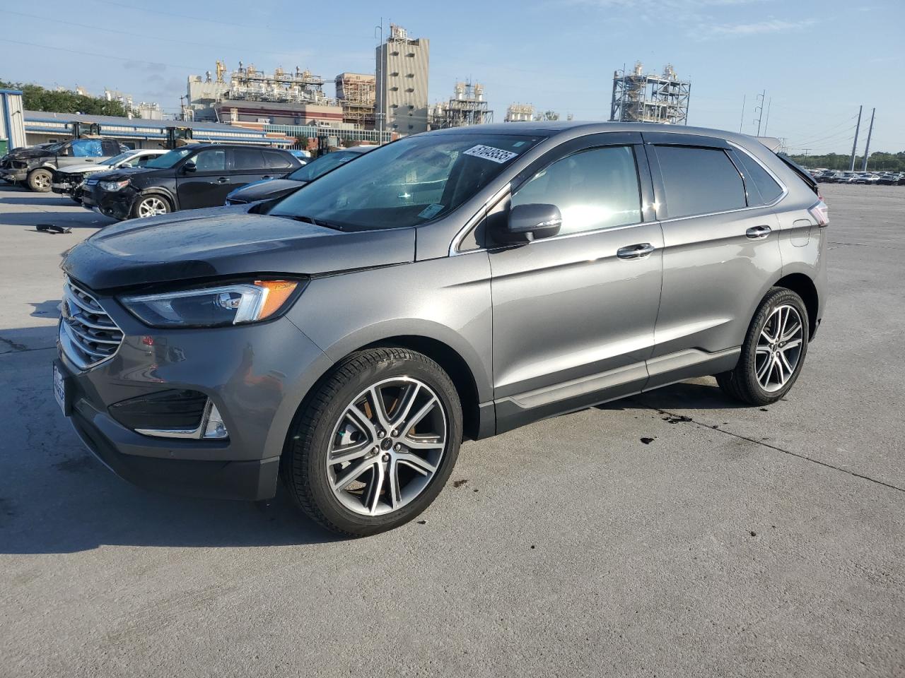 2024 Ford Edge Titanium na sprzedaż w New Orleans, LA - Rear End