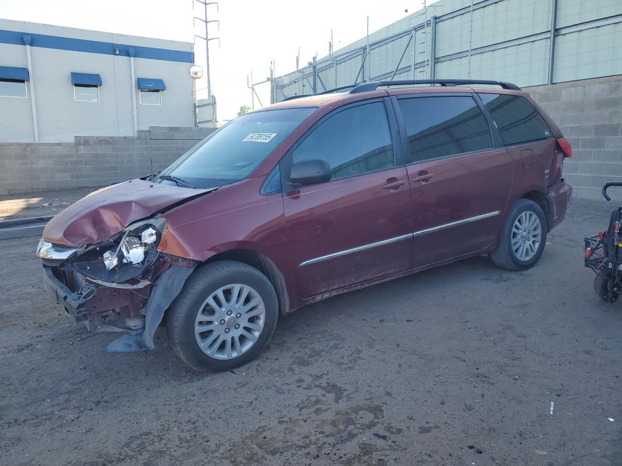2009 Toyota Sienna Xle للبيع في Albuquerque، NM - Front End