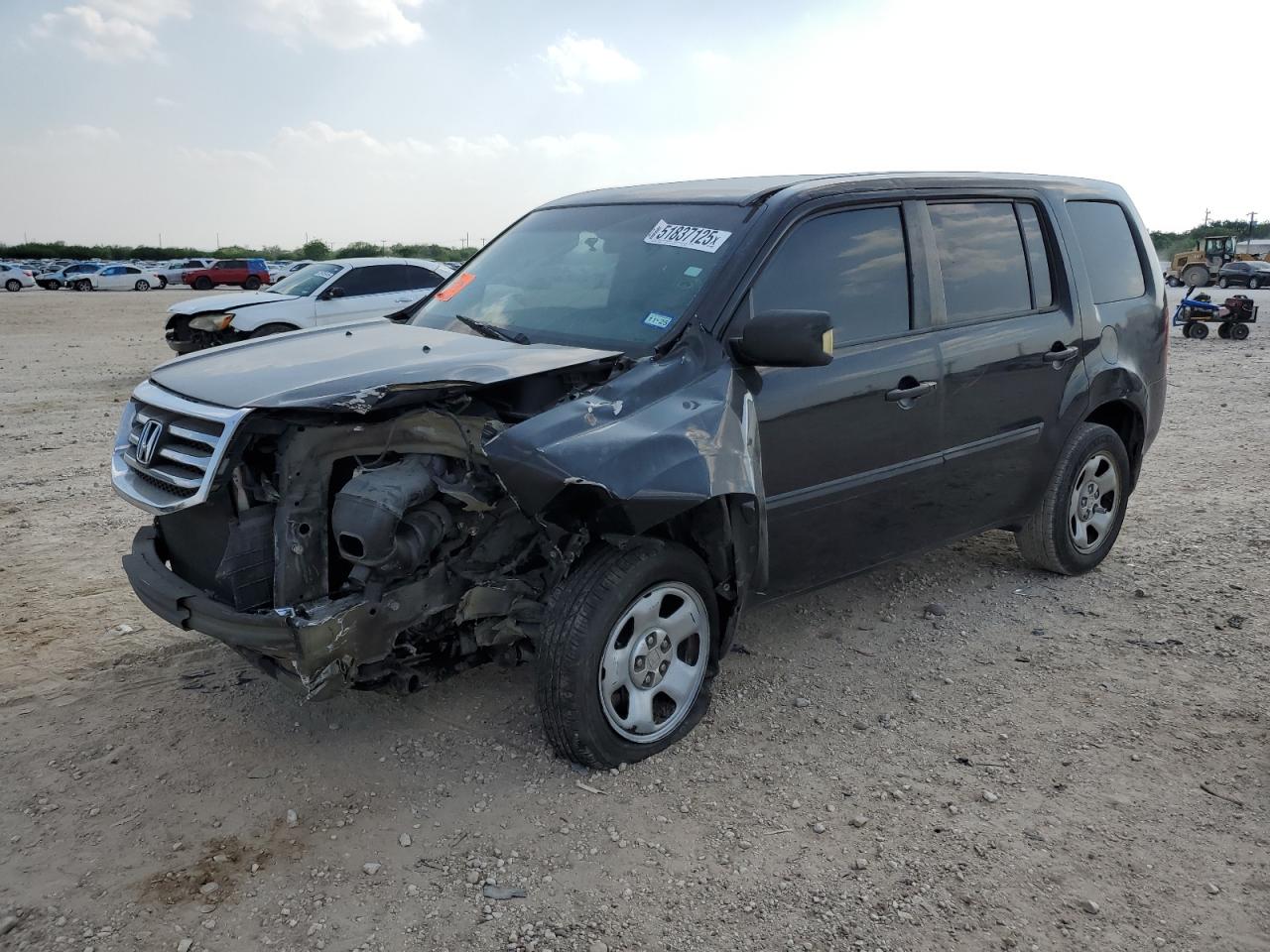 2012 Honda Pilot Lx للبيع في San Antonio، TX - Front End
