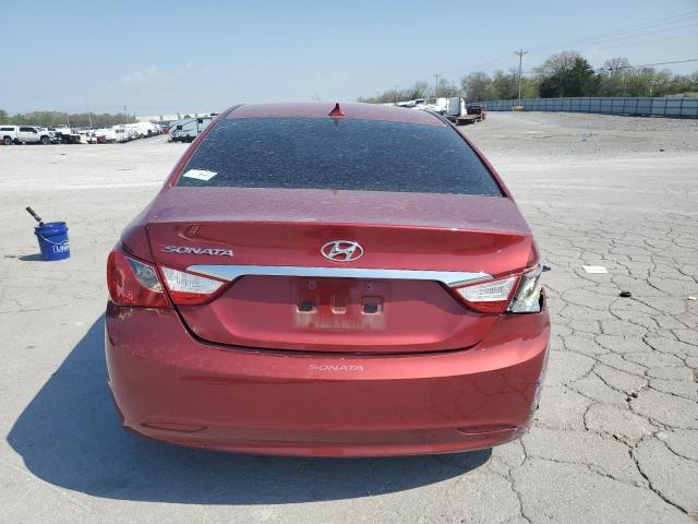 Sedans HYUNDAI SONATA 2013 Czerwony