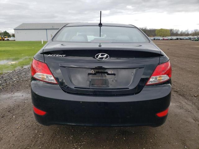  HYUNDAI ACCENT 2012 Черный