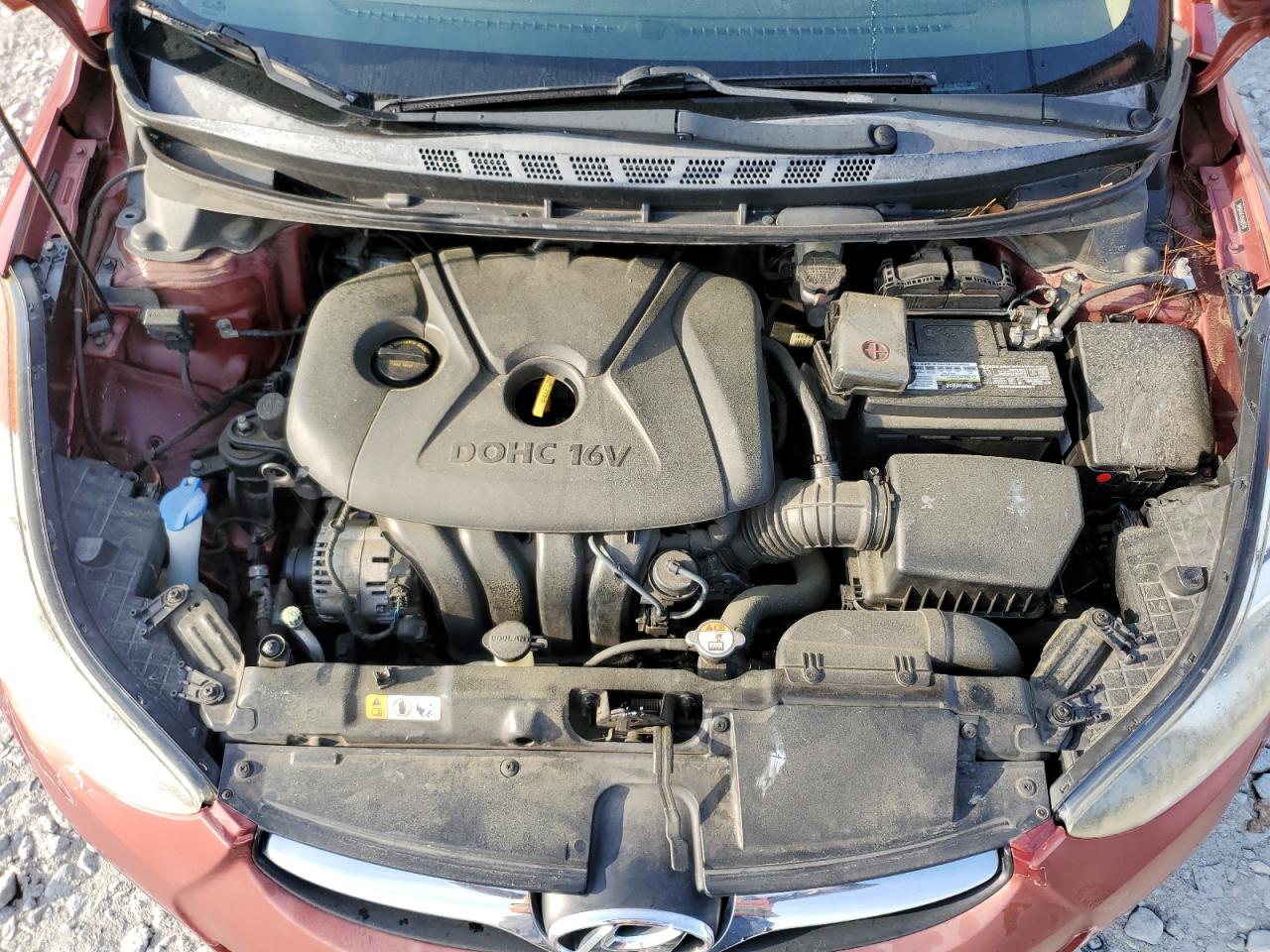 2013 Hyundai Elantra Gls VIN: 5NPDH4AE4DH405766 Lot: 54191345