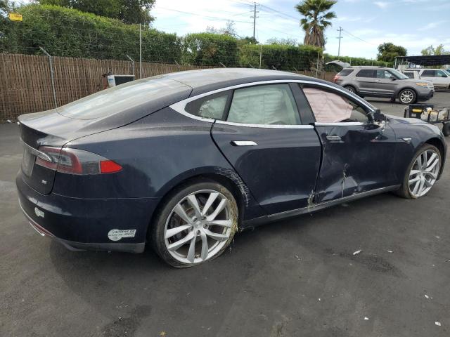 Хэтчбеки TESLA MODEL S 2014 Синий