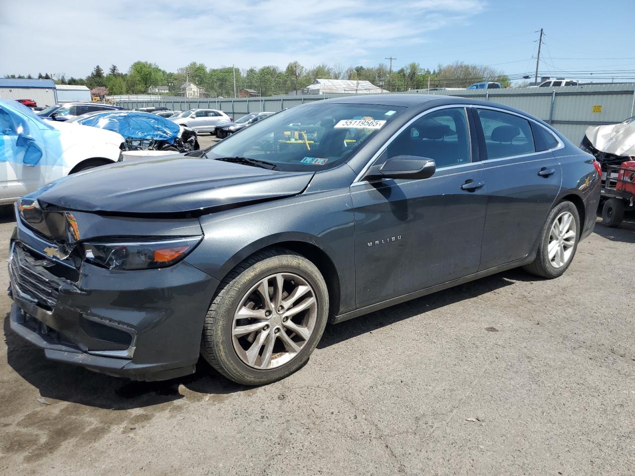 2017 Chevrolet Malibu Lt for Sale in Pennsburg, PA - Front End