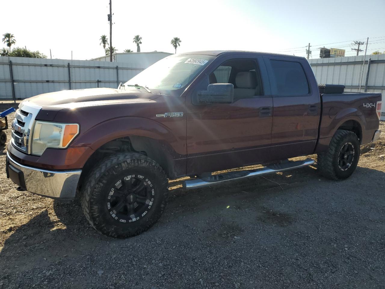 2010 Ford F150 Supercrew იყიდება Mercedes-ში, TX - Water/Flood