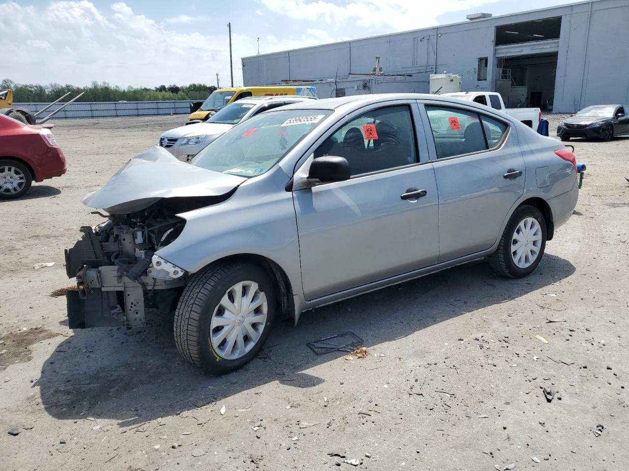 2014 Nissan Versa S на продаже в Fredericksburg, VA - Front End