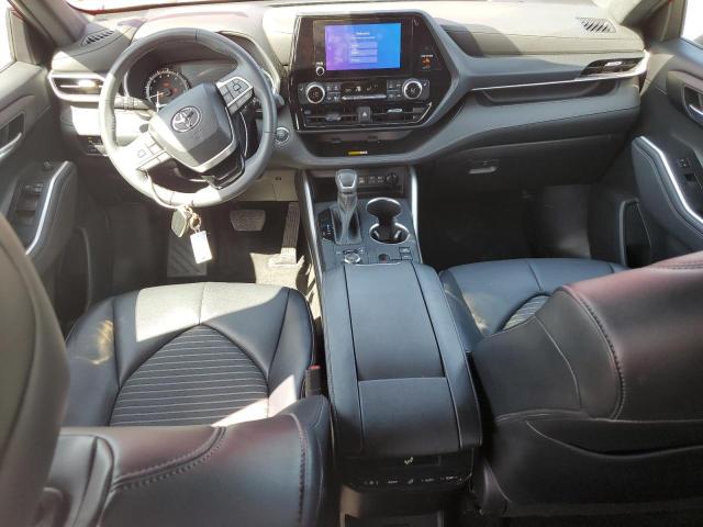  TOYOTA HIGHLANDER 2023 Czerwony