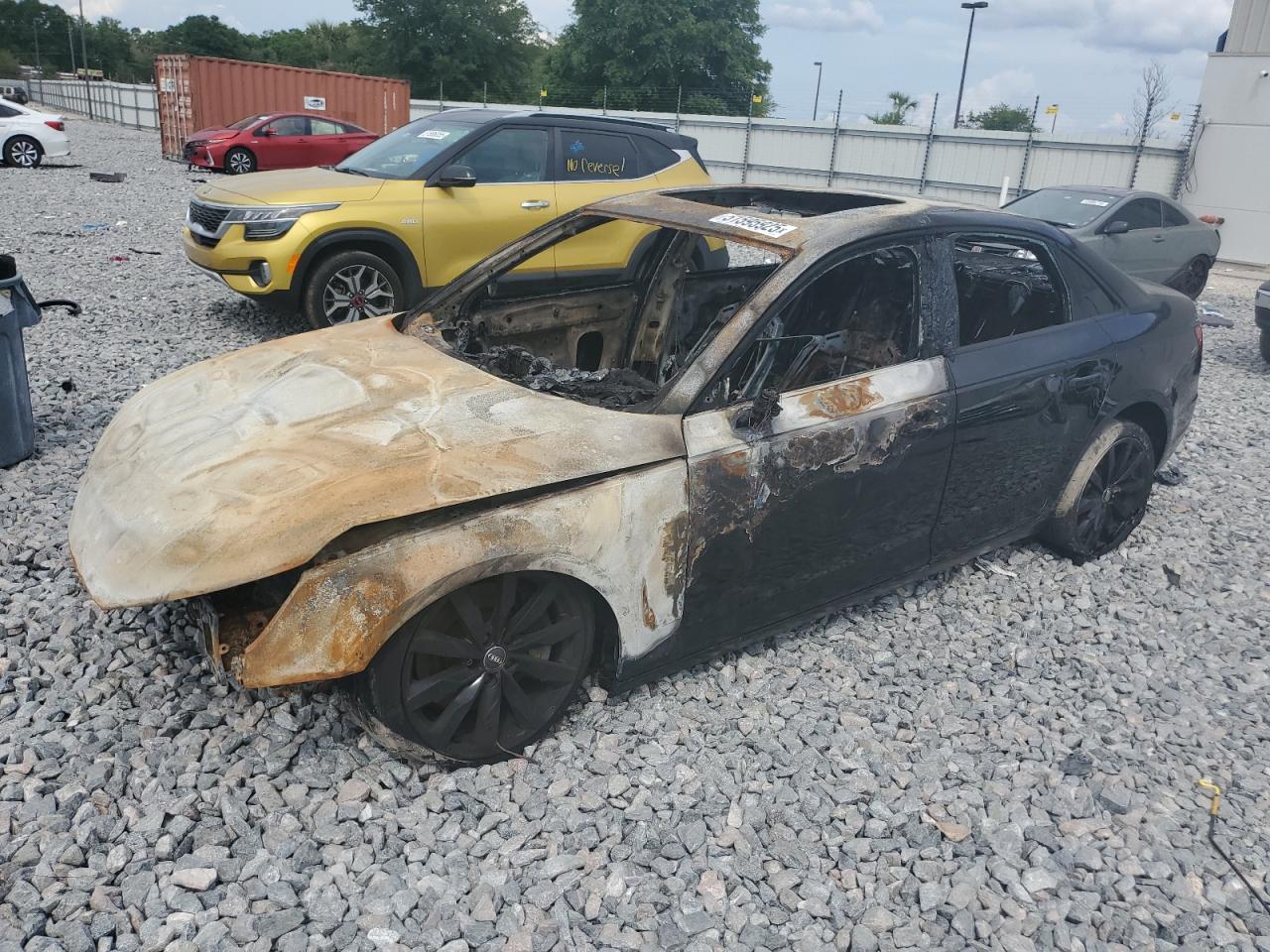 2017 Audi A4 Premium за продажба в Apopka, FL - Burn