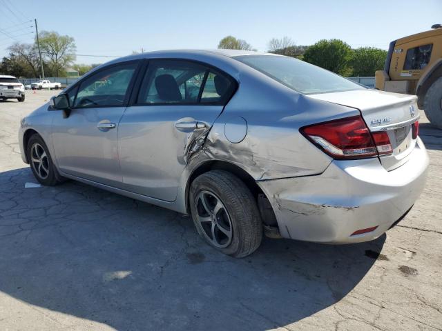 Sedans HONDA CIVIC 2015 Silver