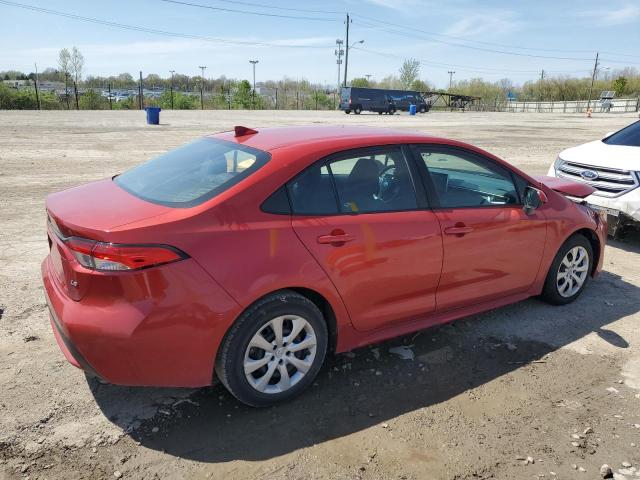  TOYOTA COROLLA 2021 Красный
