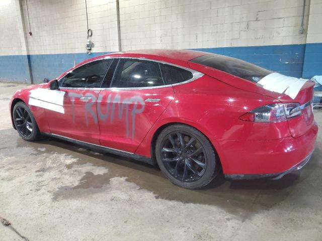  TESLA MODEL S 2013 Red