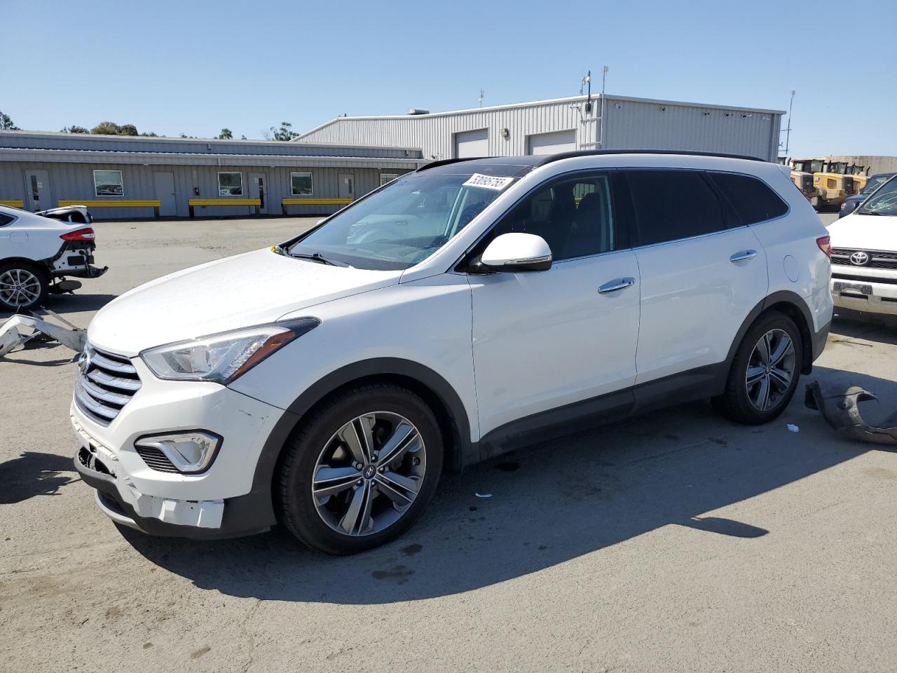 2015 Hyundai Santa Fe Gls продається в Martinez, CA - Front End