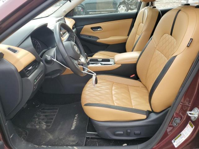  NISSAN SENTRA 2022 Бургунди