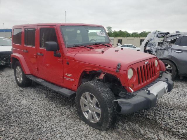  JEEP WRANGLER 2012 Красный