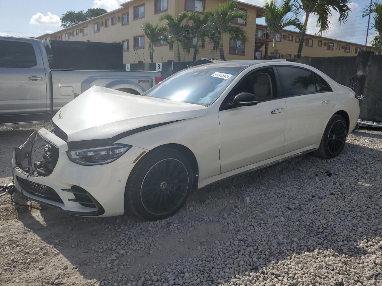 2023 Mercedes-Benz S 580 4Matic للبيع في Opa Locka، FL - Front End