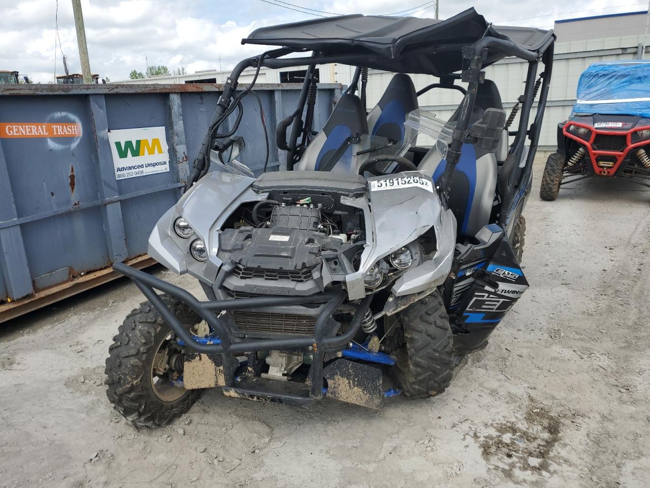 2020 Kawasaki Krt800 C VIN: JKBRTCG15LB420465 Lot: 51915265