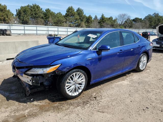  TOYOTA CAMRY 2018 Blue