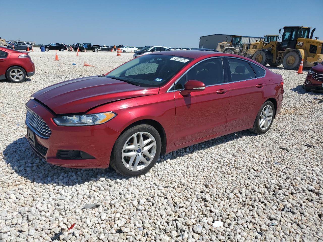 2015 Ford Fusion Se на продаже в Temple, TX - Side