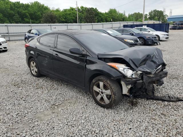 Sedans HYUNDAI ELANTRA 2013 Czarny